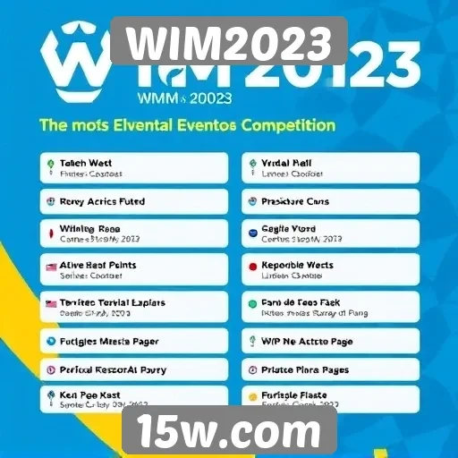 Eventos e competições importantes no WIM2023